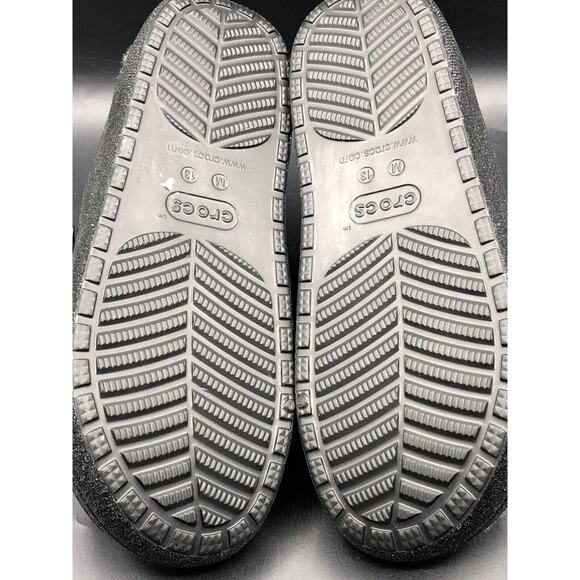 New Crocs Classic Cozzzy Disco Glitter Sandal Women's Size 14/Men’s 13 - Picture 16 of 16